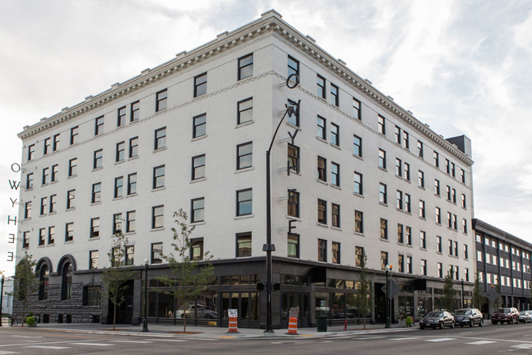 Owyhee Building in Downtown Boise